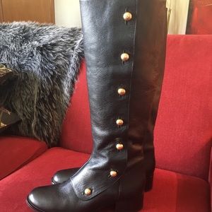 Michael Kors Maisie Button Riding Boots